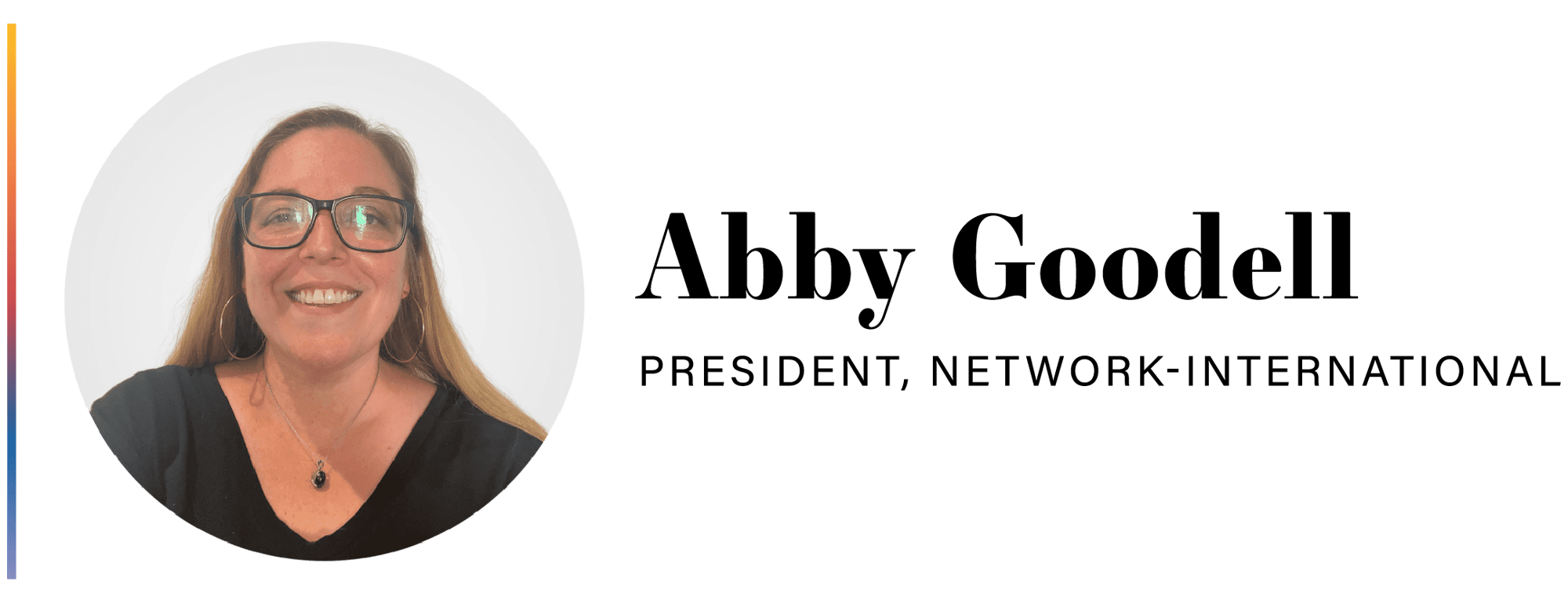Abby Doodell President of Fieldwork Network Internaltional