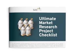 The Ultimate Market Research Project Checklist